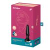 Wibrujący korek analny Plug-ilicious 2 Black (E3) - obrazek 5
