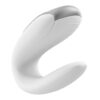 Wibrator dla par Satisfyer Double Fun White (E3) - obrazek 6