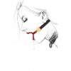 Skórzany knebel Upko Invisible mouth gag Black Straps (E3) - obrazek 9