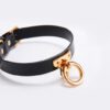 Skórzana obroża Upko Leather Cosplay Choker (E3) - obrazek 3