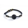Skórzany knebel Upko Silicone Solid Medium Ball Gag (E3) - obrazek 8