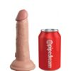 Dildo 6 Inch Dual Density Silicone Cock Light King Cock (E3) - obrazek 7
