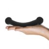 Szklane dildo Double Bull Black Glass Dildo Glas (E3) - obrazek 6