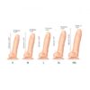 Dildo Sliding Skin Realistic Dildo Flesh L Strap-on-me (E3) - obrazek 4