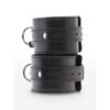 Kajdanki na kostki Ankle Cuffs czarne Taboom (E3) - obrazek 4