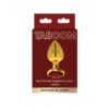 Taboom Butt Plug With Diamond Jewel Gold L