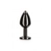 Korek analny Butt Plug With Diamond Jewel Silver M Taboom (E3) - obrazek 3