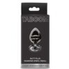 Taboom Butt Plug With Diamond Jewel Silver S