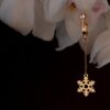 Klamerki na łechtaczkę Non-pierced clitoral jewelry dangle with snowflake Upko  (E3) - obrazek 3