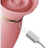 Wibrator masażer Rose Vibrator Strawberry Pink różowy Zalo (E3) - obrazek 9