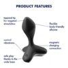 Wibrator masażer Game Changer czarny Satisfyer (E3) - obrazek 8