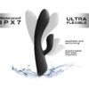 Wibrator łechtaczki i punkt G Dorcel Flexi Rabbit Black (E3) - obrazek 3