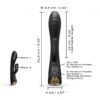 Wibrator łechtaczki i punkt G Dorcel Flexi Rabbit Black (E3) - obrazek 5
