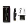 Wibrator łechtaczki i punkt G Dorcel Flexi Rabbit Black (E3) - obrazek 6