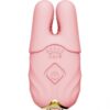 Wibrujące klamerki na sutki Zalo Nave Coral Pink (E3) - obrazek 3