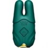 Wibrujące klamerki na sutki Zalo Nave Turquoise Green (E3) - obrazek 4
