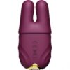 Wibrujące klamerki na sutki Zalo Nave Velvet Purple (E3) - obrazek 4