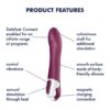 Satisfyer Big Heat wibrator podgrzewany punktu G sterowany App (E3) - obrazek 10