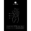 Bodystocking z pończochami z siatki o dużych otworach Black O/S (E3) - obrazek 7