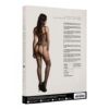 Bodystocking z pończochami z siatki o dużych otworach Black O/S (E3) - obrazek 9