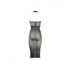 Sukienka wiązana na szyi High neck dress Black O/S (E3) - obrazek 4
