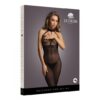 Sukienka wiązana na szyi High neck dress Black O/S (E3) - obrazek 6