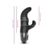 Mystim wibrator króliczek Hop Hop Bob eStimVibrator Black (E3) - obrazek 6