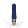 Mystim wibrator Real Deal Neal Vibrator Blue (E3) - obrazek 5